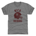 Nick Herbig College Helmet Font Men's Premium T-Shirt Men's Premium T-Shirt 500 LEVEL   