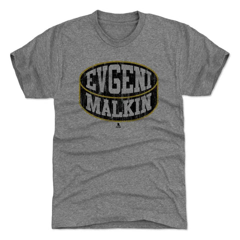 Pittsburgh Penguins Evgeni Malkin Men's Premium T-Shirt Men's Premium T-Shirt 500 LEVEL Tri Gray S Men's Premium T-Shirt