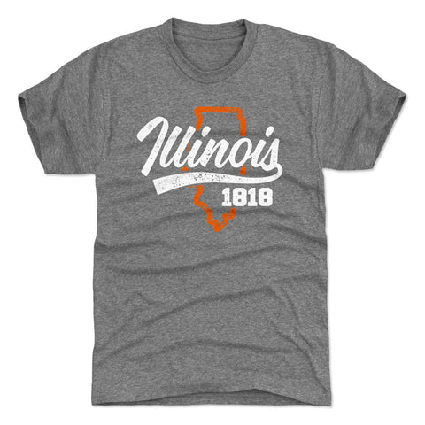 Illinois State Map Script WHT