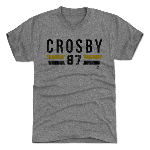 Pittsburgh Penguins Sidney Crosby Men's Premium T-Shirt Men's Premium T-Shirt 500 LEVEL Tri Gray S Men's Premium T-Shirt