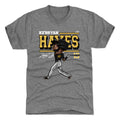 Pittsburgh Pirates Ke'Bryan Hayes Men's Premium T-Shirt Men's Premium T-Shirt 500 LEVEL Tri Gray S Men's Premium T-Shirt