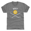 Pittsburgh Penguins Bryan Rust Men's Premium T-Shirt Men's Premium T-Shirt 500 LEVEL Tri Gray S Men's Premium T-Shirt