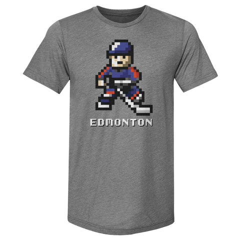 Edmonton Hockey 8-bit WHT