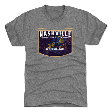 Nashville Tennessee Lower Broadway Emblem WHT