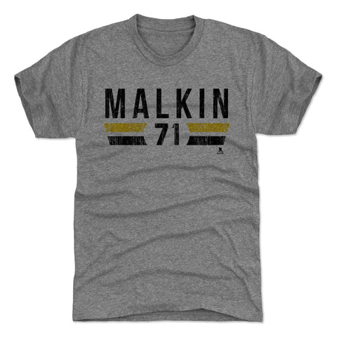 Pittsburgh Penguins Evgeni Malkin Men's Premium T-Shirt Men's Premium T-Shirt 500 LEVEL Tri Gray S Men's Premium T-Shirt