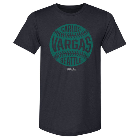 Carlos Vargas Seattle Vintage Baseball WHT