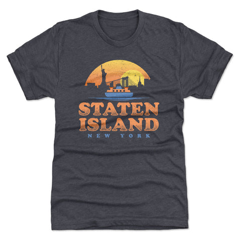 Staten Island New York Retro WHT