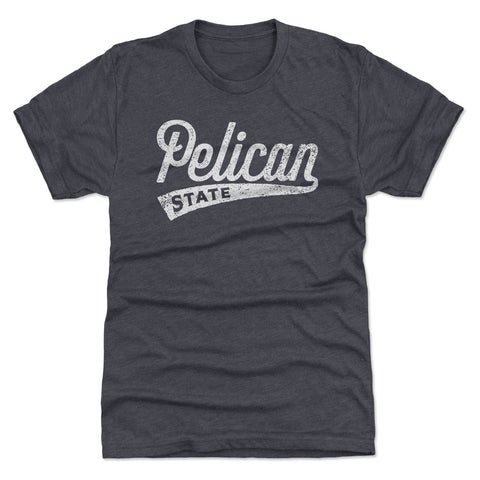 Louisiana Pelican State Script WHT