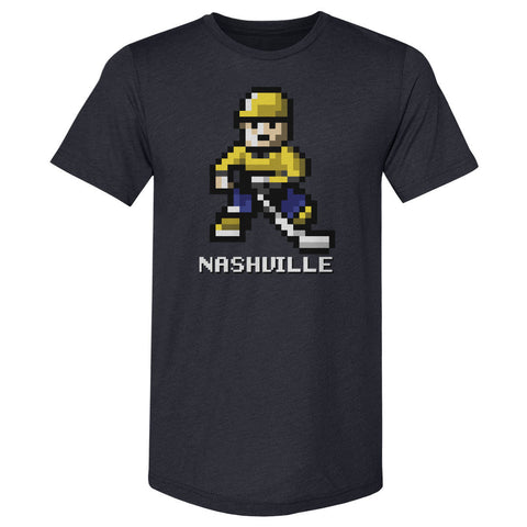 Nashville Hockey 8-bit WHT