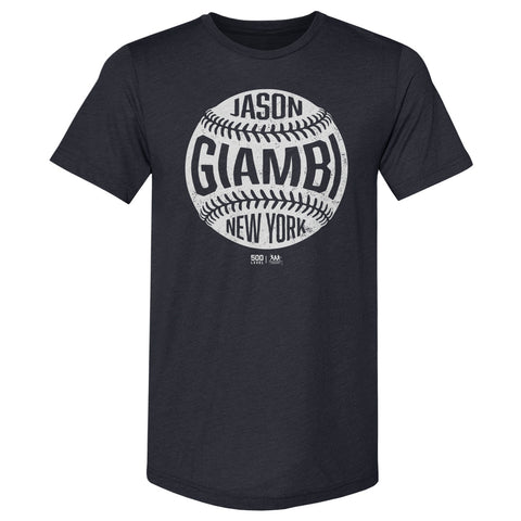 Jason Giambi New York Y Vintage Baseball WHT
