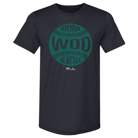 Bryan Woo Seattle Vintage Baseball WHT