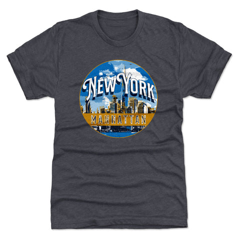 Manhattan New York Pin WHT