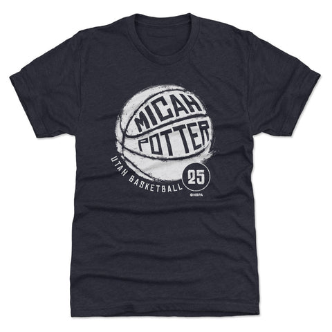 Micah Potter Utah Basketball WHT