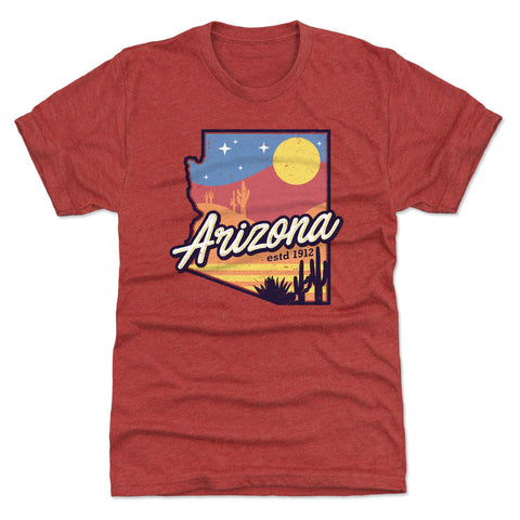 Arizona Map Est. 1912 WHT