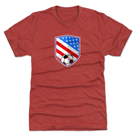 USA Soccer Shield WHT