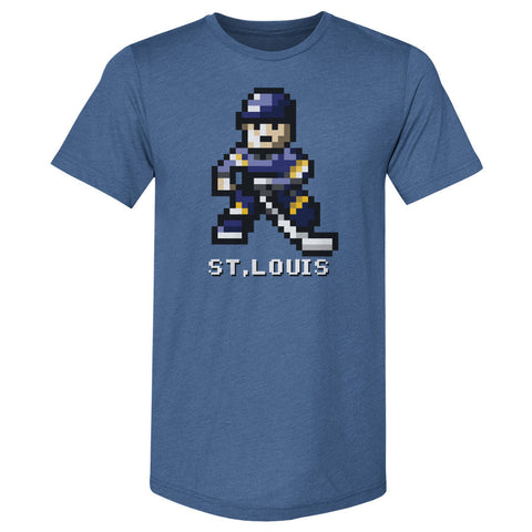 St. Louis Hockey 8 bit WHT