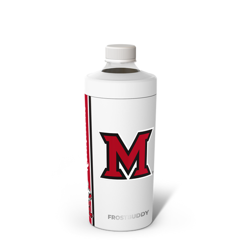 Miami-Ohio Redhawks Universal Can Cooler – Insulated Drink Holder Fits 12oz Cans