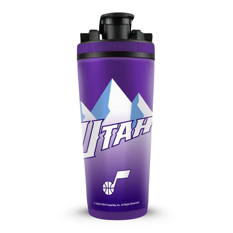 Utah Jazz Ice Shaker - Official NBA Merchandise 4D Print Tumbler