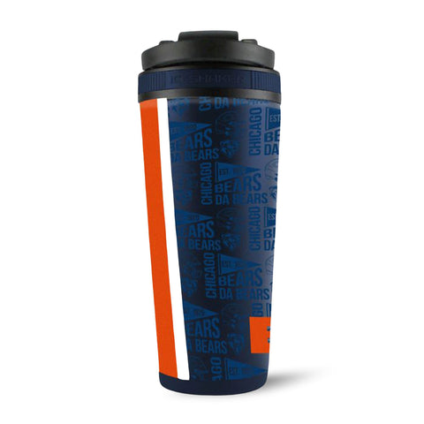 Chicago Bears Ice Shaker – Official NFL Licensed Stainless Steel Cup With 4D Print