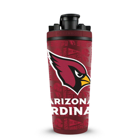 Arizona Cardinals Ice Shaker – Official NFL Licensed Stainless Steel Cup With 4D Print