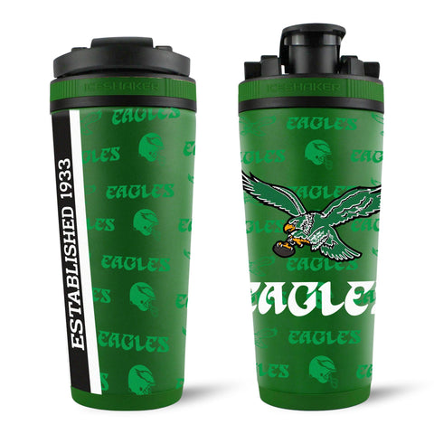 Philadelphia Eagles Ice Shaker - Licensed NFL Shaker Cup With 30 Hour Ice Retention