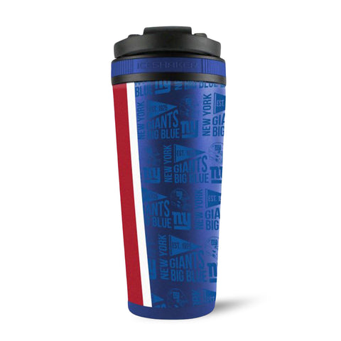 New York Giants Ice Shaker - Official NFL Licensed Stainless Steel Cup With 4D Print