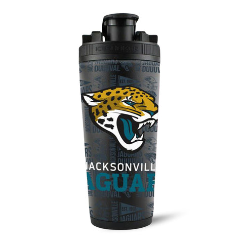 Jacksonville Jaguars Ice Shaker – NFL Licensed 4D Printed Stainless Steel Cup