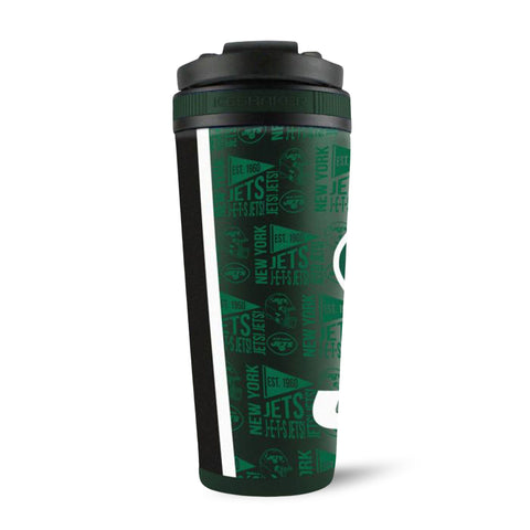 New York Jets Ice Shaker - Official NFL Licensed 4D Printed Stainless Steel Tumbler