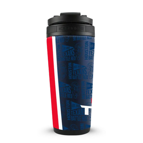Houston Texans 4D Ice Shaker – Official NFL Licensed Stainless Steel Cup