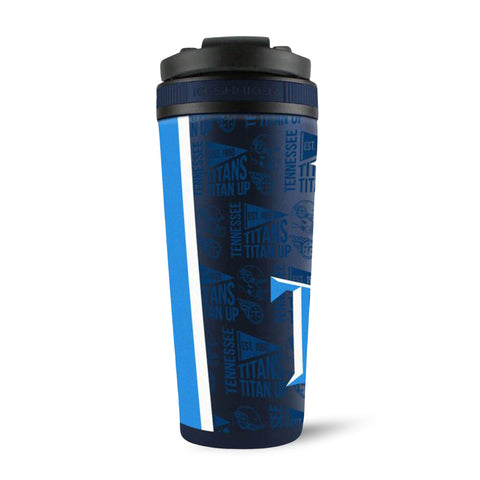 Tennessee Titans Ice Shaker | Licensed NFL Gear 4D Print Tumbler - Stainless Steel