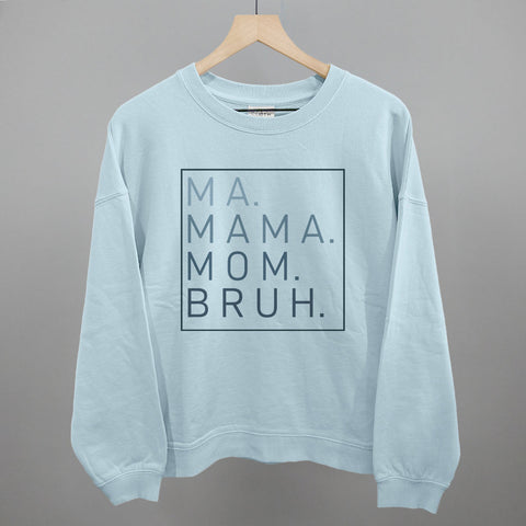 Mom T Shirt | Ma Mama Mom Bruh Cotton Blend Shirt - Comfortable Casual Tee