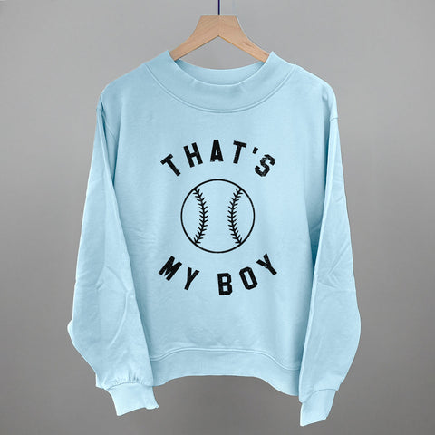 That's My Boy Baseball Shirt - Cute Team Spirit Tee for Kids Game Wear
