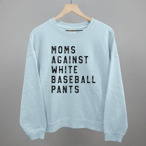 Moms Against White Baseball Pants