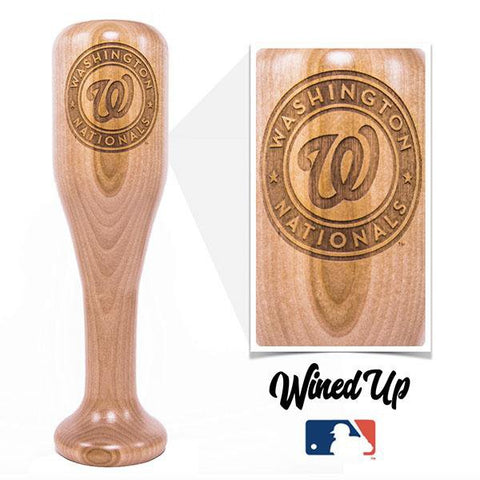 Washington Nationals Wined Up® | Baseball Bat Wine Mug MLB Teams - Wined Up Glass Dugout Mugs®   