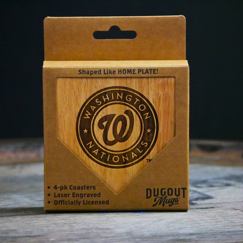 Washington Nationals Dugout Mug® | Wood Coaster