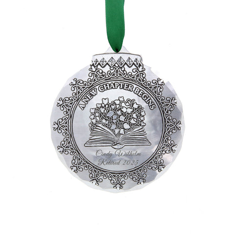 A New Chapter Begins Ornament