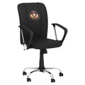 Curve Task Chair with Ohio State Buckeyes Brutus Head Logo Curve Task Chair Zipchair   