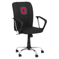 Curve Task Chair with Ohio State Block O Logo Collegiate Furniture Zipchair   