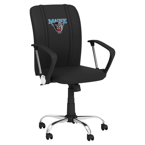 Curve Task Chair with Maine Black Bears Logo
