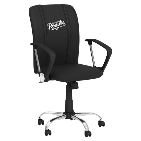 Curve Task Chair with Kansas City Royals Wordmark Logo