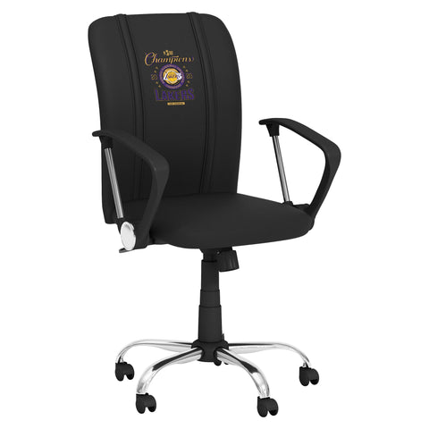 Curve Task Chair with Los Angeles Lakers 2020 Champions Logo