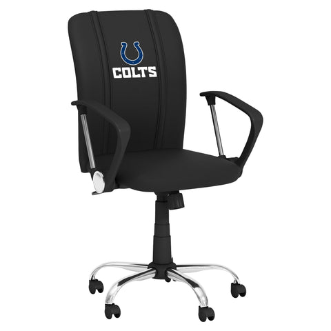 Curve Task Chair with  Indianapolis Colts Secondary Logo