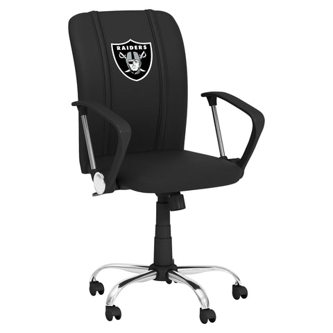 Curve Task Chair with  Las Vegas Raiders Primary Logo