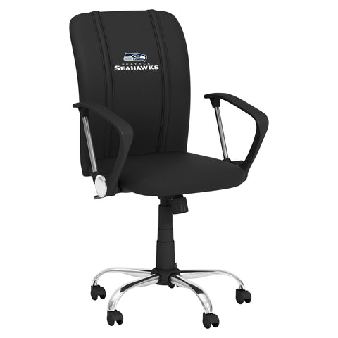 Curve Task Chair with  Seattle Seahawks Secondary Logo