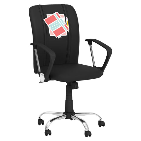 Curve Task Chair with Book Logo