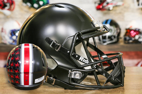 Ohio State Buckeyes Riddell Speed Replica Helmet - Satin Black