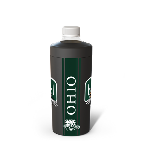 Ohio Bobcats Universal Can Cooler – Insulated Drink Holder With Patent Pending Technology