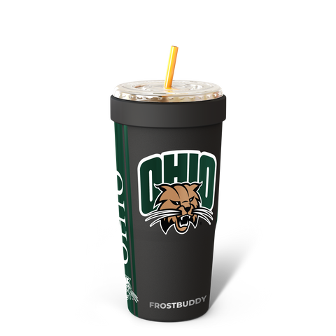 Ohio Bobcats Universal Cup Insulator – Stainless Steel Travel Mug Sleeve | Frost Buddy
