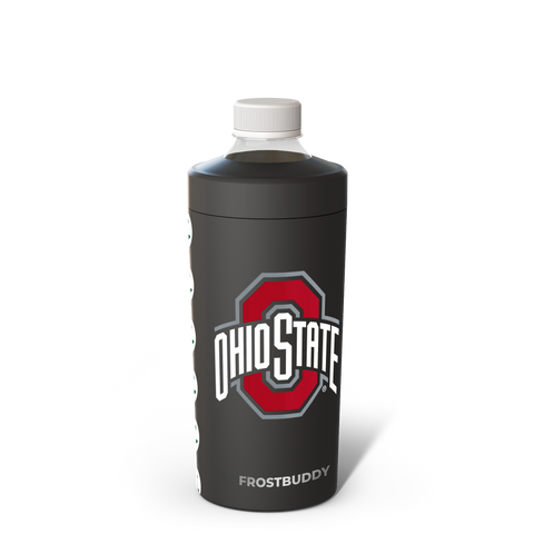 Ohio State Buckeyes Universal Can Cooler – Insulated Drink Sleeve With Lid