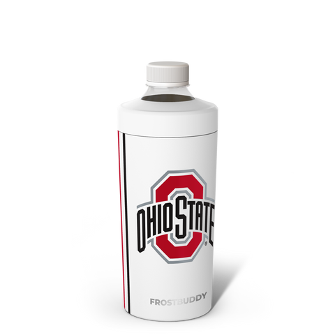 Ohio State Can Cooler | Universal XL Insulated Drink Cooler With Silicone Lid